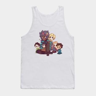 Christmas Acnologia + lil Dragon Slayers Tank Top